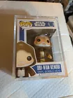Obi-Wan Kenobi (Blue Box) (10) Funko Pop With PopShield Armor Hard Case...