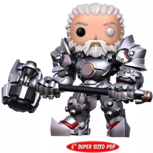 Overwatch - Reinhardt Unmasked US Exclusive 6" Pop! Vinyl [RS]-FUN13121