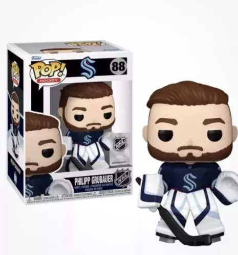 Philipp Grubauer Seattle Kraken NHL Hockey Funko Pop! Series 7 NEW NIB