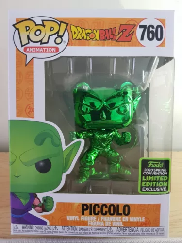 Piccolo - Funko Pop #760 - Chrome - ECCC Exclusive - Dragon Ball Z (DBZ)