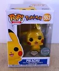 POKEMON Funko Pop PIKACHU Waving Diamond 553 Limited Edition