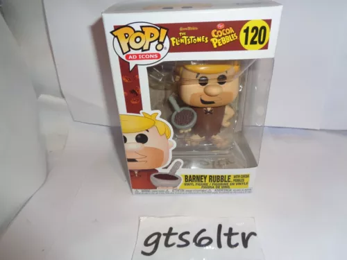 Pop 120 Barney Rubble with Cocoa Pebbles  & Pop Protector