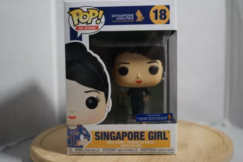 Pop! Ad Icons Singapore Airlines - Singapore Girl KrisShop Exc #18