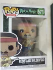 Pop Animation Rick & Morty  Resistance Goldenfold #571 Figure not mint 31e4