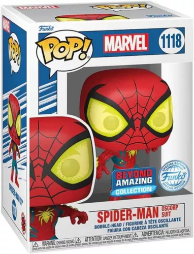 POP Funko Marvel Beyond Amazing Spider-Man Oscorp Suit Special Edition 1118 New