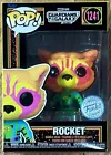 Pop! Guardians Of The Galaxy - 1241 Rocket Blacklight Edition Bobblehead Figure