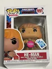 POP MASTERS OF THE UNIVERSE HE-MAN #991 FUNKO INSIDE CLUB FLOCKED