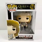 Pop! Rocks QUEEN #94 Roger Taylor Funko Pop Vinyl Figure with Pop Protector