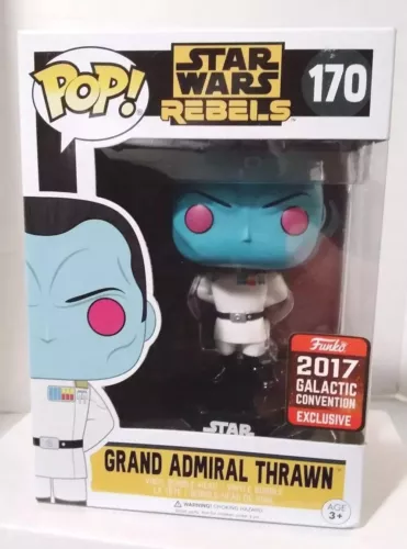 Pop Star Wars Rebels Grand Admiral Thrawn #170 Galactic Convention  Exclusive