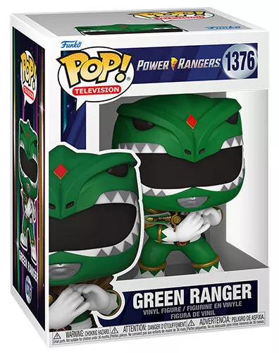 Power Rangers 30th Green Ranger Pop Television #1376 Vinyl Figure Funko