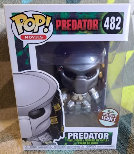 Predator Pop 482 - Predator Funko Pop! 2017 - Vaulted + Protector - RARE