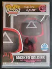 [PRICE DROP!] Funko POP Squid Game Triangle Masked Soldier 1230 - Free Protector