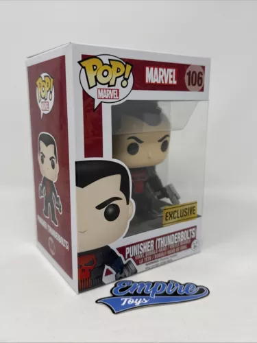 Punisher (Thunderbolts) #106 Marvel Comics Funko Pop! Free Shipping