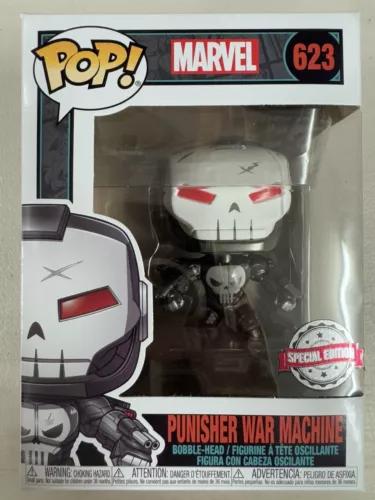 Punisher War Machine 623 ~ Marvel ~ Funko Pop Vinyl ~ NEAR MINT