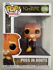 Puss in Boots 1596 ~ Shrek ~ Funko Pop Vinyl ~ DreamWorks + BONUS PROTECTOR