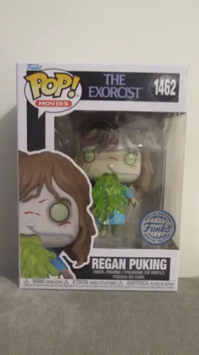 RARE! #1462 - REGAN PUKING (THE EXORCIST) (SPECIAL ED.) Funko Pop inc. protector