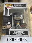 RARE DCEASED BATMAN SE 421 FUNKO POP VINYL + Protector