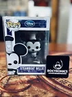 RARE Funko Pop Steamboat Willie Mickey Mouse #24 with Protector VAULTED