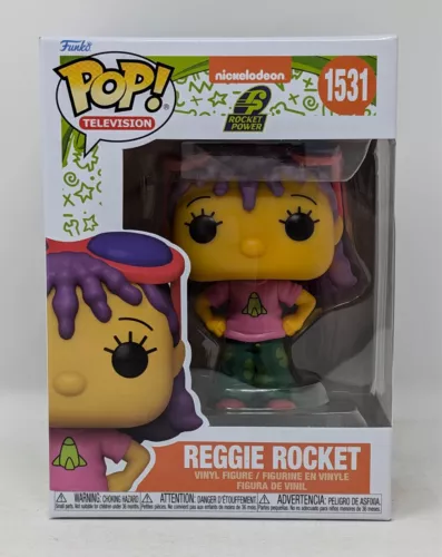 Reggie Rocket #1531 FUNKO POP! Nickelodeon Rewind New w/protector