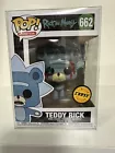 Rick and Morty #662 Teddy Rick Chase W/ Protector Funko Pop Vinyl