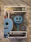 Rick And Morty  Mr. Meeseeks With Meeseeks Box (Exclusive) #180 Funko Pop!