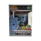 Rick & Morty Hologram Rick Clone w Chicken Funko Exc Funko Pop #667 w Protector