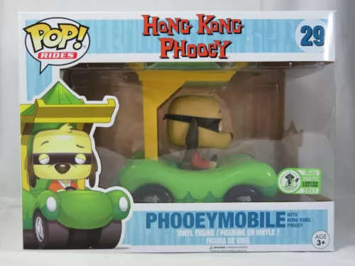 Rides Funko Pop - Phooeymobile - Hong Kong Phooey - ECCC Exclusive - No. 29