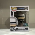 RoboCop Metallic Funko Pop! Vinyl Figure #1638 - EE Exclusive W/Protector