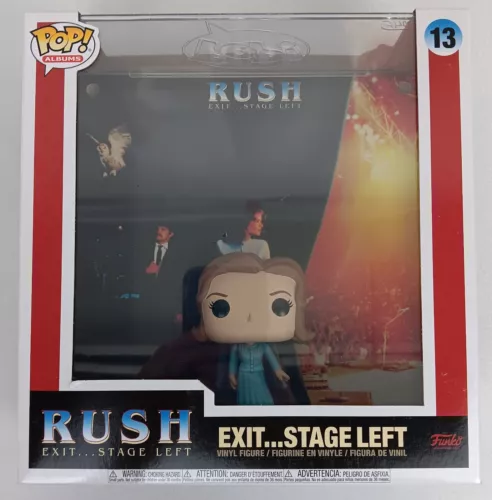 Rush Funko Pop! Albums - Exit...Stage Left #13 Vinyl Figure New