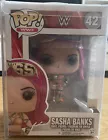 Sasha Banks 42 WWE Funko Pop Vinyl Free Pop Protector Mercedes Mone