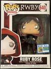 SDCC 2019 Funko Pop RWBY Ruby Rose #640 With Official Con Sticker Fast Shipping!