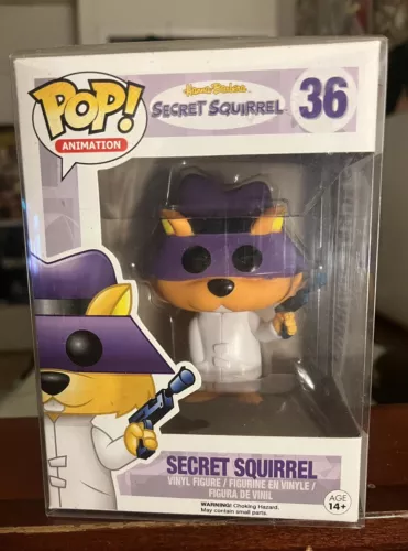 Secret Squirrel #36 Funko Pop Vaulted ! Minty Mint