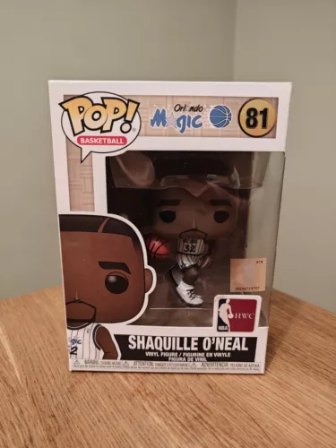 Shaquille O'Neal #81 Funko Pop! NBA Orlando Magic Rookie Vaulted Basketball