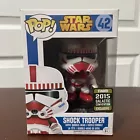 Shock Trooper 42 Funko Pop Vinyl Star Wars Galactic Convention Vaulted Rare