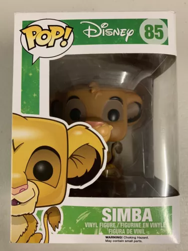 Simba 85 ~ Disney: The Lion King ~ Funko Pop Vinyl ~ Very Good Condition