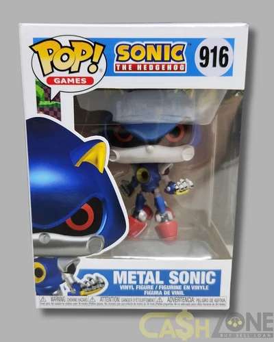 Sonic The Hedgehog #916 Metal Sonic Funko Pop Vinyl