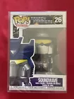 SOUNDWAVE Funko POP! Retro Toys Transformers Decepticon #26 Figure w/ Protector