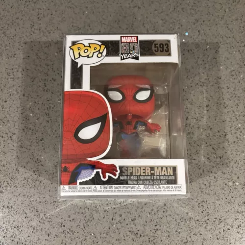Spider-Man Marvel 80th Anniversary Funko Pop 593