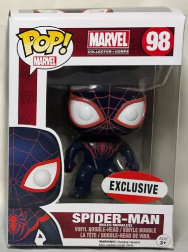 Spider-Man Miles Morales Funko POP! Marvel #98 Collector Corps Secret Wars Exc