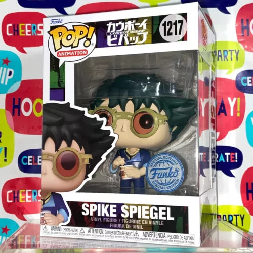 Spike Spiegel Noodles - Cowboy Bebop Funko Pop 1217 Anime + Protector
