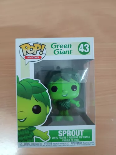 Sprout, Green Giant #43 Funko Pop, Excellent Condition