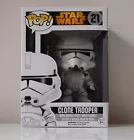 Star Wars Clone Trooper Funko #21 Pop! Vinyl Figure In Box (Black Box)