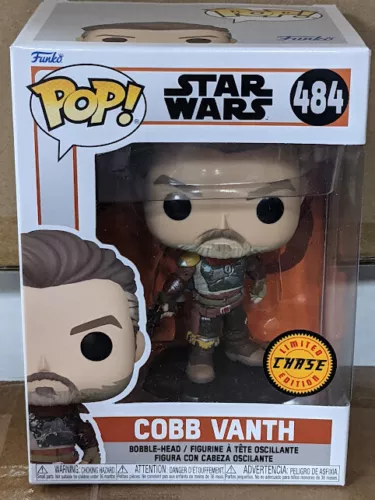 Star Wars Cobb Vanth Funko Pop Figure #484 - CHASE - The Mandalorian