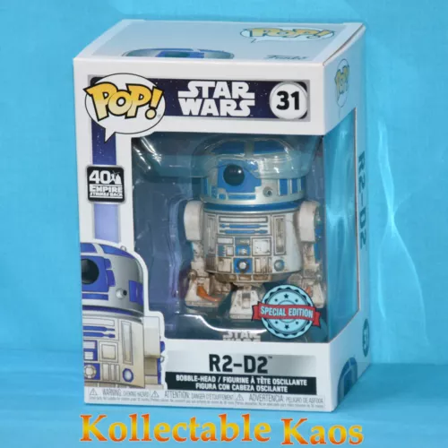 Star Wars - Dagobah R2-D2 Pop! Vinyl Figure (RS) #31
