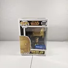 Star Wars Funko POP 287 Princess Leia Gold Vinyl Fig Walmart Exclusive