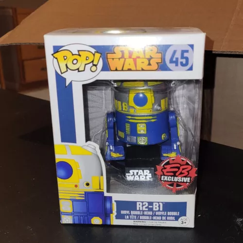 Star Wars Funko Pop Bobble Head #45 R2-B1 EB Games/Gamestop Exclusive