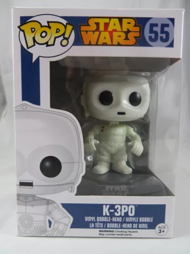 Star Wars Funko Pop - K-3PO - Blue Box -  No. 55 - Free Protector