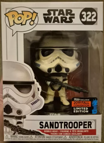 Star Wars Funko Pop! Sandtrooper #322 NYCC 2019 convention exclusive