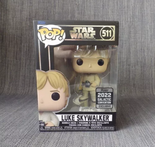 Star WARS LUKE SKYWALKER 511 FUNKO POP 2022 Galactic Convention exclusive