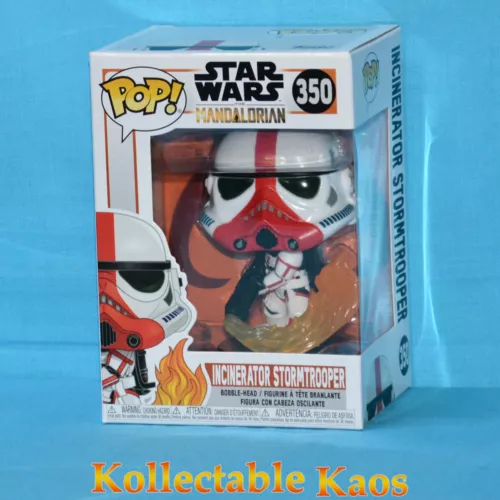 Star Wars: The Mandalorian - Incinerator Stormtrooper Pop! Vinyl Figure #350